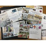 A collection of WW 2 RAF first day covers , signed