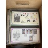 A collection of signed first day covers including