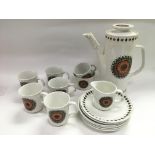 A boxed J&G Meakin coffee set.