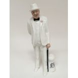 A Royal Doulton figure of Sir Winston Churchill HN