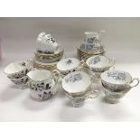 A collection of Royal Albert tea ware including ex