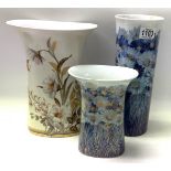 3 Kaiser porcelain vases - NO RESERVE