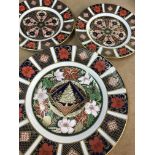 A Collection 0f 11 Royal crown derby plates .