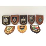 8 x plaques presented to Tower of London Yeoman Warders. Provided with letter of Authenticity.