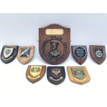 8 x various plaques presented to Yeoman Warders. Provided with letter of Authenticity