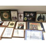 Large collection of pictures and presentations given to Tower of London Yeoman Warders. Provided