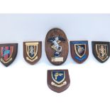 6 x various military plaques presented to Yeoman Warders. Provided with letter of Authenticity.