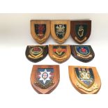 8 x plaques presented to Tower of London Yeoman Warders. Provided with letter of Authenticity.