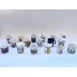 Collection of various mugs from the Tower of London Yeoman Warders. Accompanied by letter of