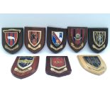 8 x various military plaques presented to Yeoman Warders. Provided with letter of Authenticity.