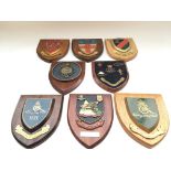 8 x plaques presented to Tower of London Yeoman Warders. Provided with letter of Authenticity.