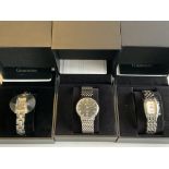 3 boxed and unused Amadeus wrist watches.