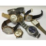 7 Gents watches (various conditions).