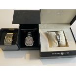 3 boxed and unused wrIstwatches.