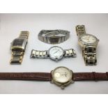 A collection of watches including Ingersoll and Tu