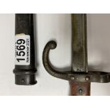 A French Model 1876 Gras bayonet - NO RESERVE