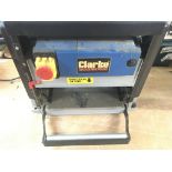 A Clarke Woodworker Carpenter Portable Thicknesser