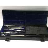 A 19th century draughtmans architects drawing set