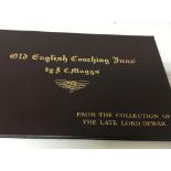 A book entitled Old English Coaching inns by J C Maggs from the collection of the Late Lord Dewar.