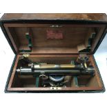 A large theodolite manufactured by Throughton and