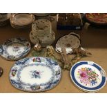 A Collection of ceramics including Wedgwood wild s