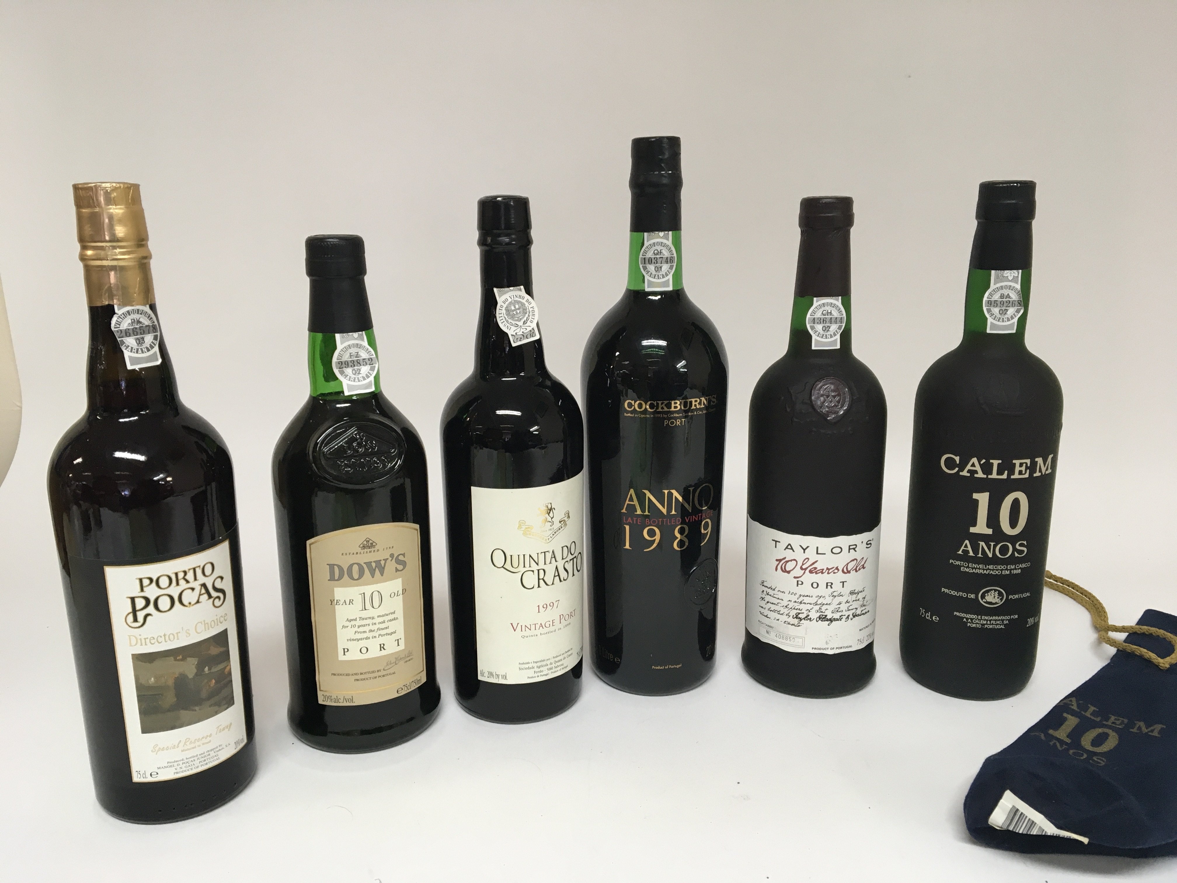 A collection of Vintage Port Dowes 10year old port