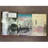Three books - A Japanese Agent in Tibet by Hisao K