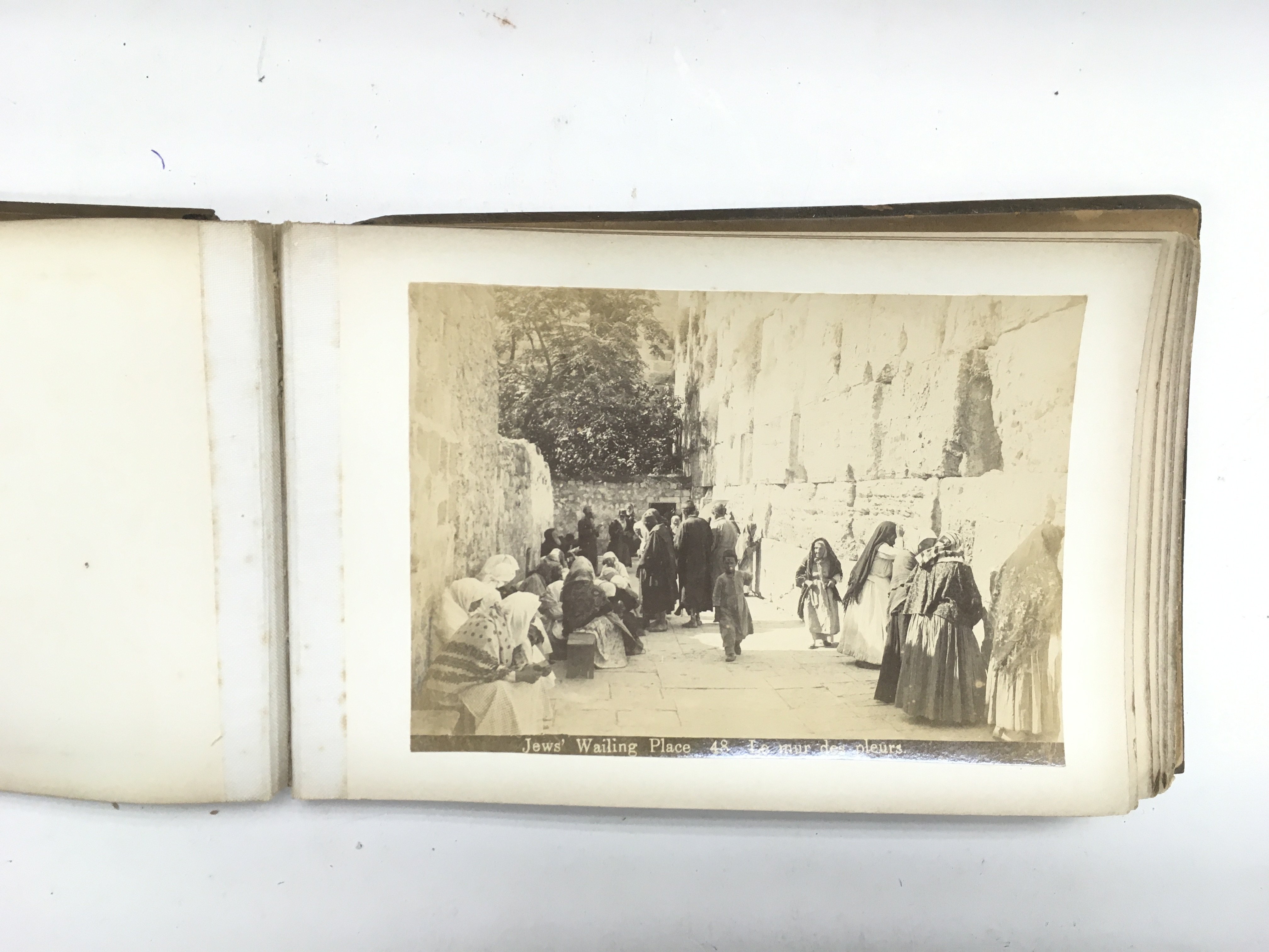 An olive wood bound pictorial book of Jerusalem. - Image 4 of 4