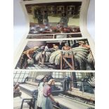 A Collection of 20th century industrial prints.