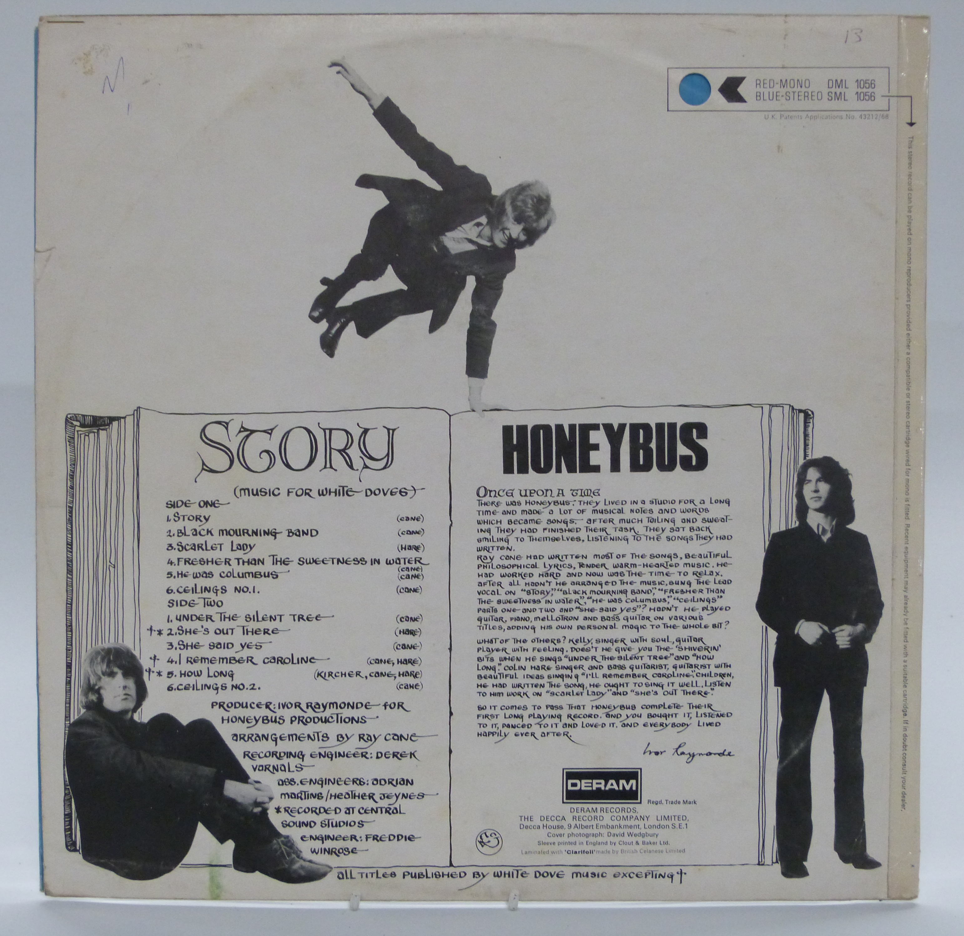 Honeybus-Story (SML1056) record appears Ex, wear to cover - Image 2 of 3