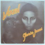 Gloria Jones - Vixen (EMC3159) 'Factory Sample Not For Sale' sticker on label, record appears EX,