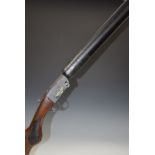 Pedretti Gunsport Hushpower 12 bore single barrelled shotgun with chequered grip and 31.75 inch