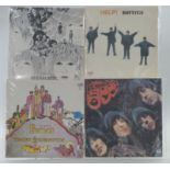 The Beatles - Seven Russian issue albums including Help!, Revolver, Rubber Soul, Yellow Submarine,