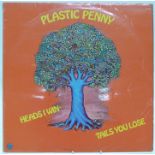 Plastic Penny - Heads I win Tails You Lose (POS611) record appears Ex, cover VG