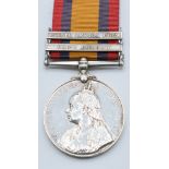 British Army Queen's South Africa medal with clasps for Cape Colony and South Africa 1902 named to