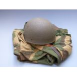 British Army replica Paratroopers helmet and Denison smock