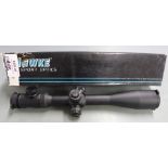 Hawke Target Airmax HK6154 6-24x50 AMX rifle scope, in original box.