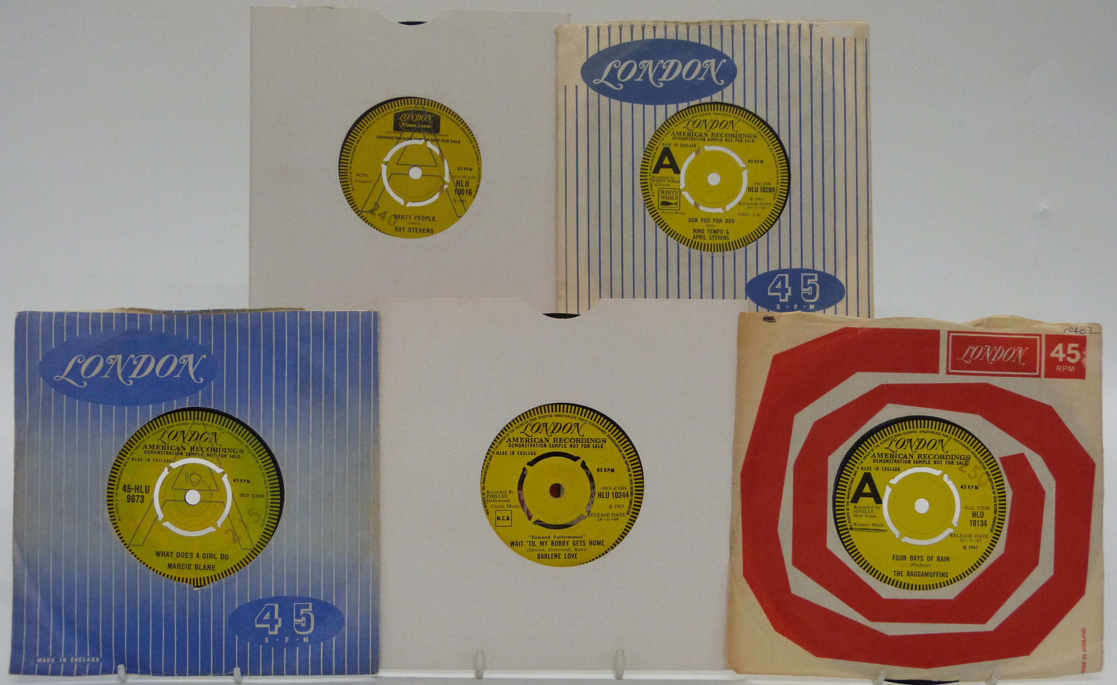 Promo / Demo - 48 singles on yellow London - Image 2 of 3