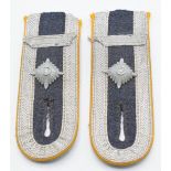 German WW2 Third Reich Luftwaffe officer's shoulder boards, Feldwebel, Fligende Truppe