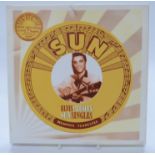 Elvis Presley - Sun Singles box set, records appear at least EX, box taped at two corners