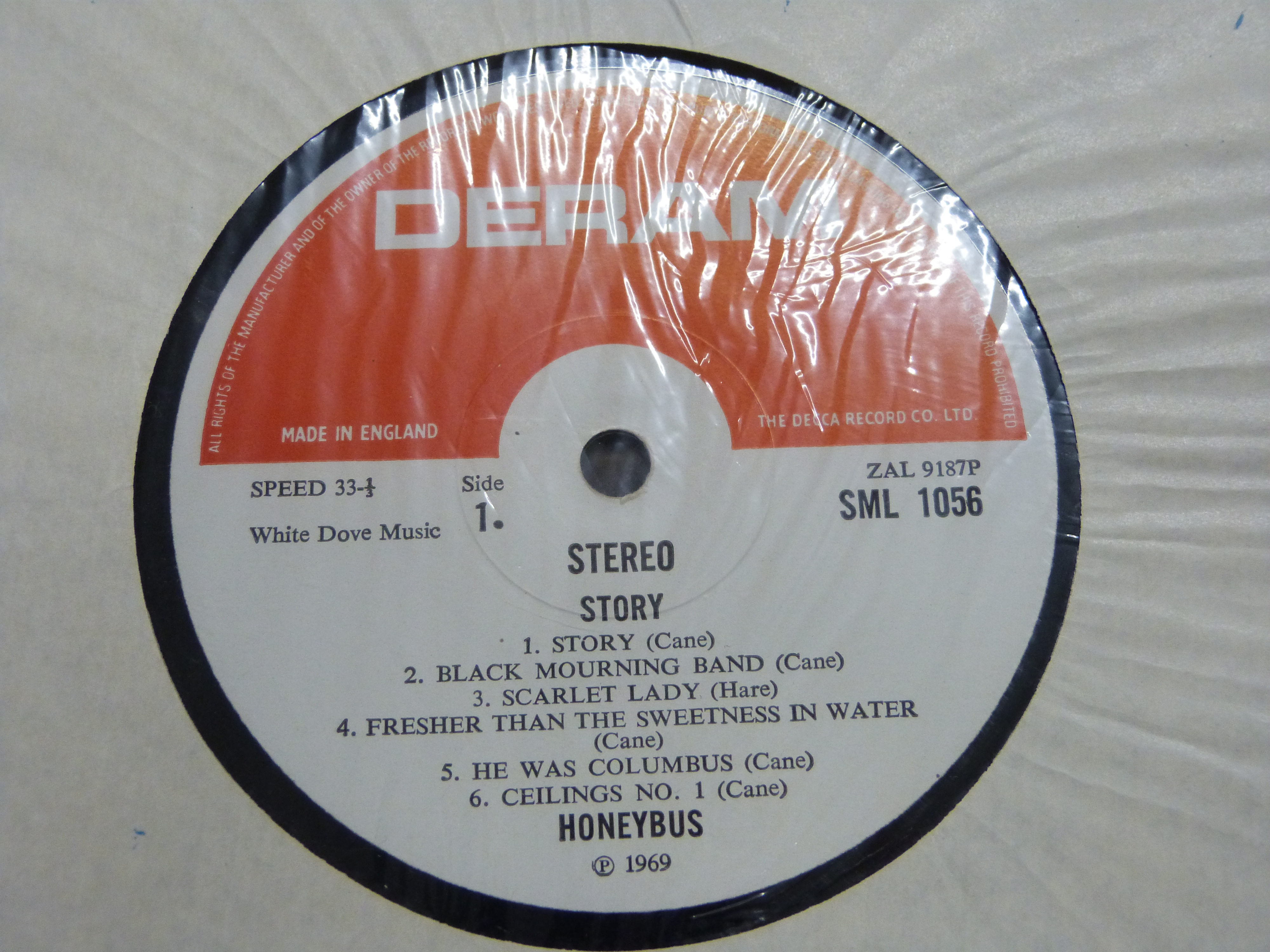 Honeybus-Story (SML1056) record appears Ex, wear to cover - Image 3 of 3