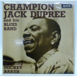 Champion Jack Dupree - Champion Jack Dupree and His Blues Band (SKL4871) record and cover appear VG