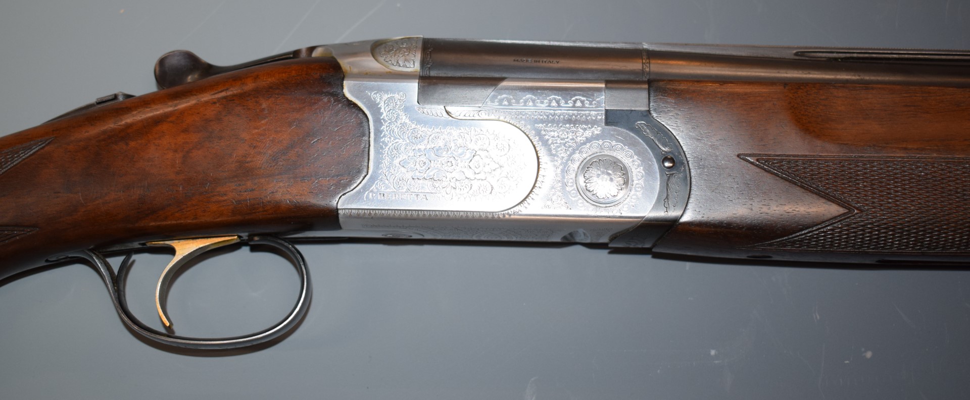Beretta 686 Special 12 bore over and under ejector shotgun with with all over floral engraving, - Image 6 of 8