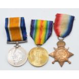 British Army WW1 medals comprising 1914 'Mons' Star named to 40196 Driver E Bullock, Royal Horse