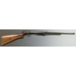 BSA Linclon Jeffries style short model .177 air rifle with BSA to the chequered grip and