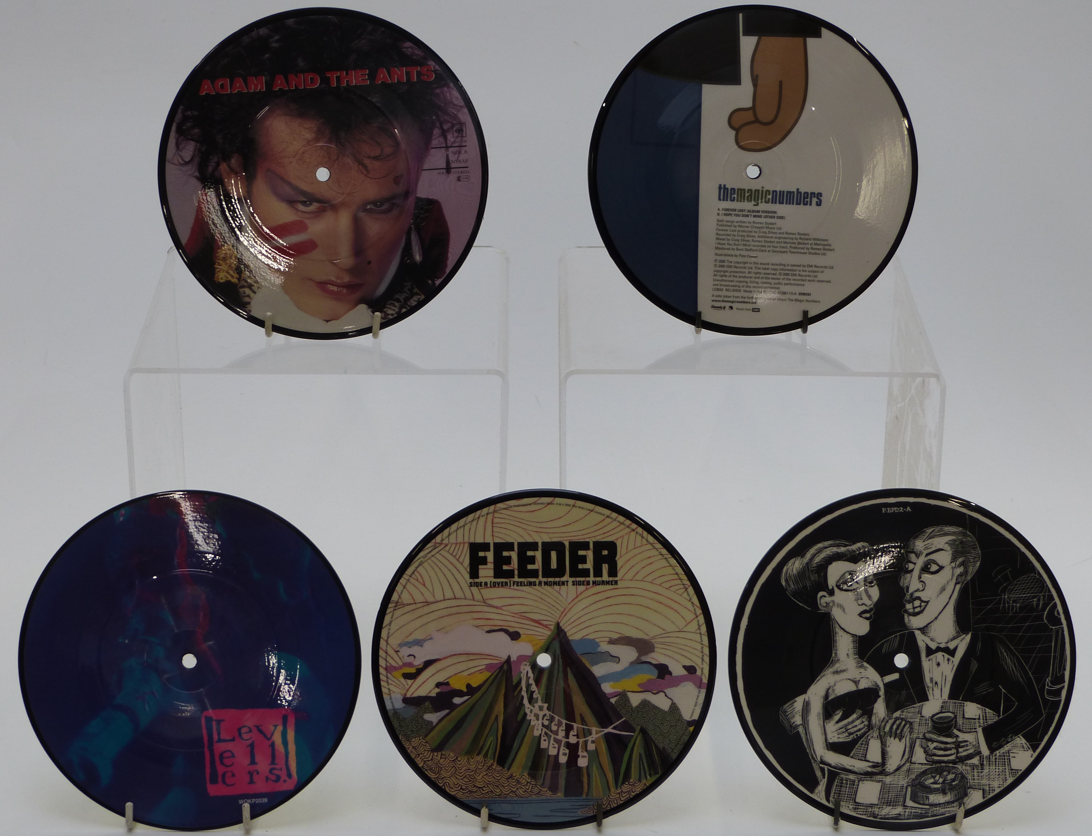 Twenty one 7 inch picture disc singles including Bad Manners, Adam Ant, Eurythmics, Lenny Kravitz, - Image 3 of 4