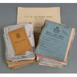 RAF ephemera relating to LAC(A/Cpl) R P Cooper including service and release book, letters, many