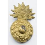 Royal Marines Artillery helmet plate badge