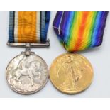 British Army WW1 War and Victory Medals, both named to G 67900 Pte E White, The Queen's Regiment