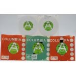Promo / Demo - 38 singles on green and white Columbia